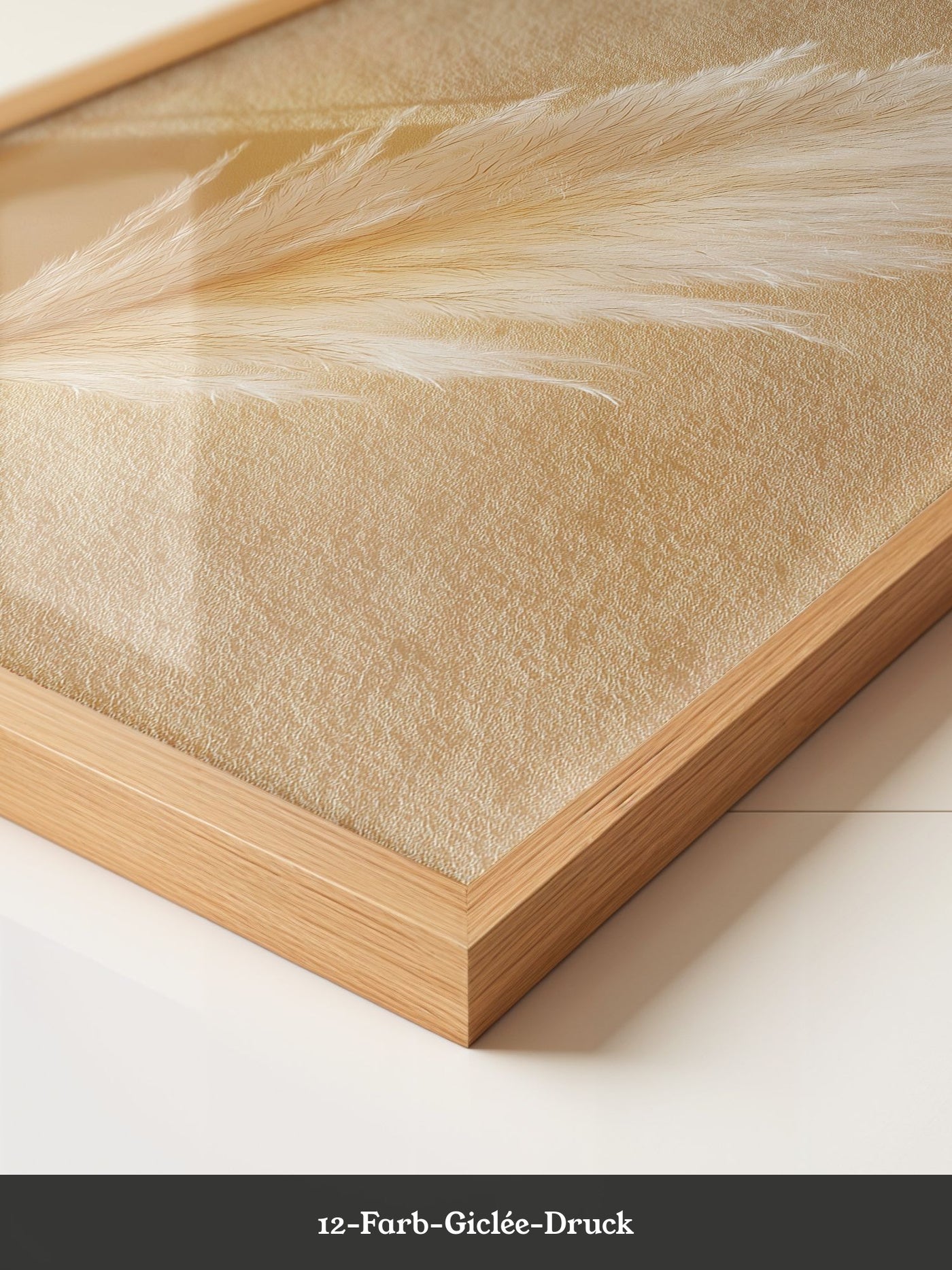 Pampasgras Beige Textur