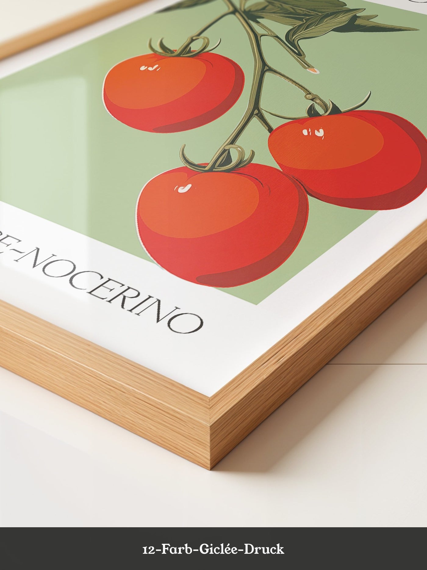 Tomaten Ranke Retro Grafik
