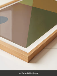 Bauhaus Geometrie Erdtöne
