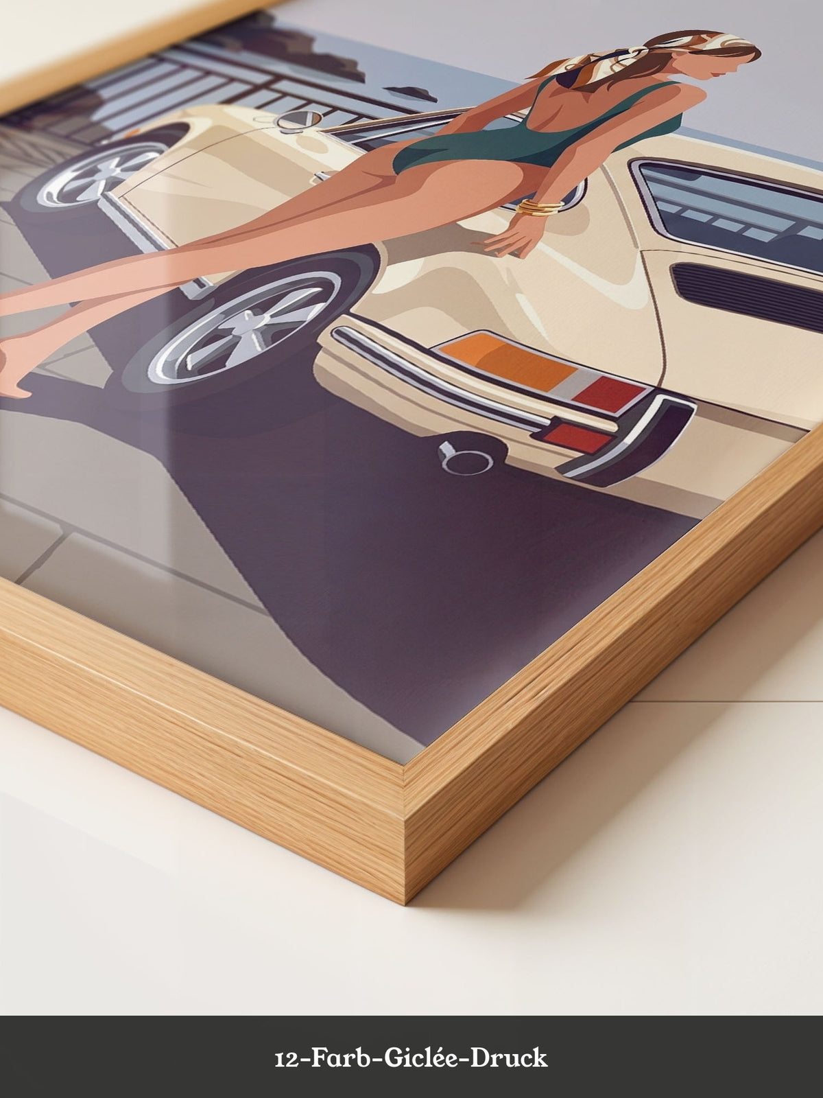 Vintage Sportwagen Küstenluft