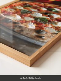 Pizza Basilikum Feuerromantik