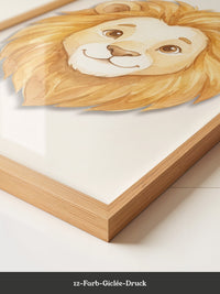 Niedlicher Löwe Aquarell