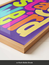 Stay Weird Poster