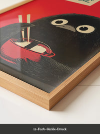 Kawaii Vogel Sushi Rot