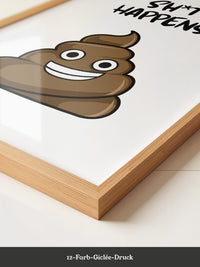 Smiley Haufen Cartoon Stil