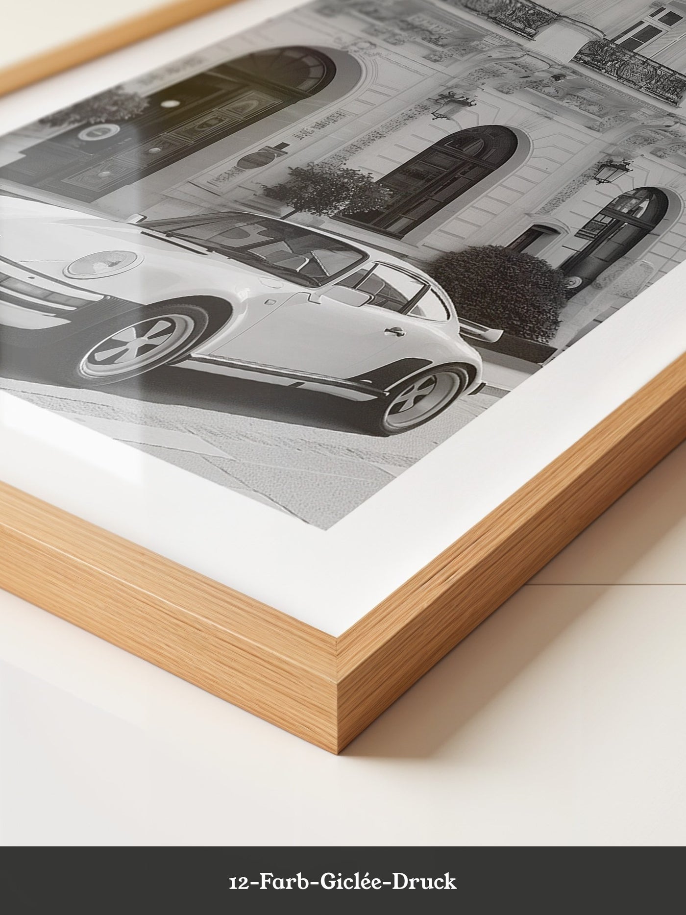 Porsche Klassik S/W Fassade