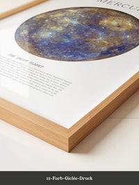 Merkur Planet Farbenvielfalt
