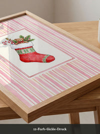 Weihnachtssocke Aquarell