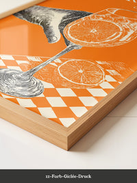 Aperol Spritz Retro Orange
