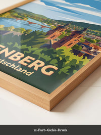 Miltenberg Kunstdruck Bayern
