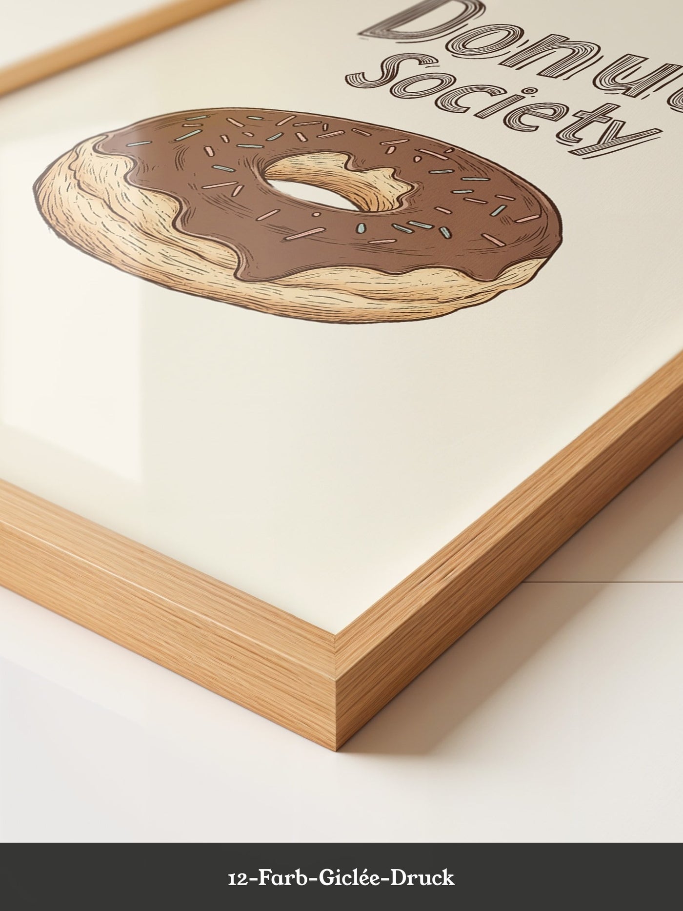 Donut Schoko-Ring Zeichnung