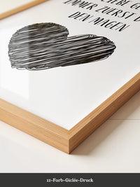 Herz Illustration Strichzeichnung