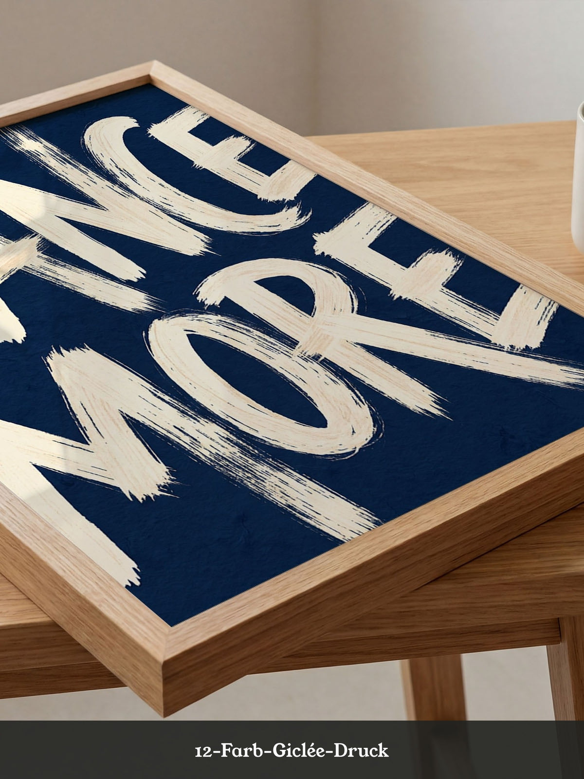 Typografie Neon Schriftzug