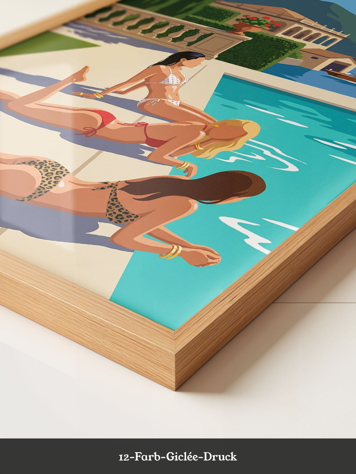 Dolce Vita Strand Illustration