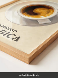Arabica Kaffee Vogelperspektive