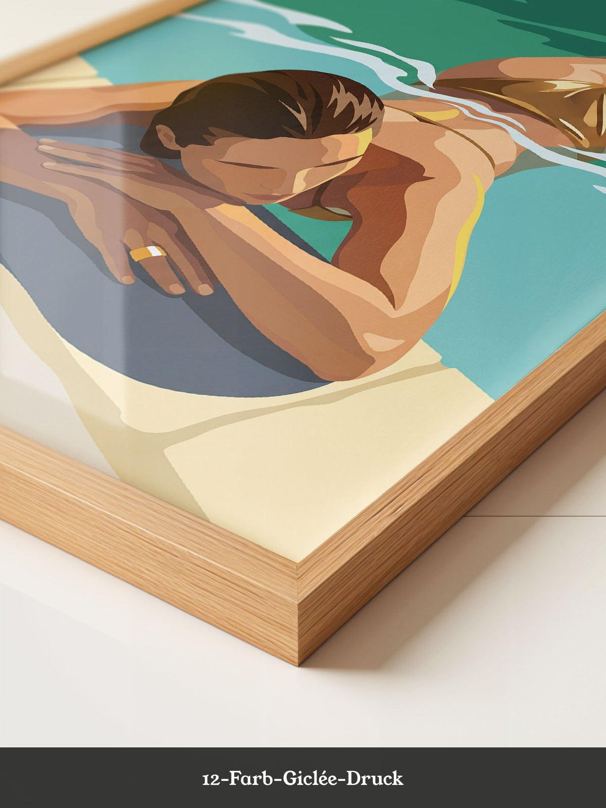 Entspannung Wasser Illustration