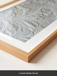 Barock Floral Reliefstruktur