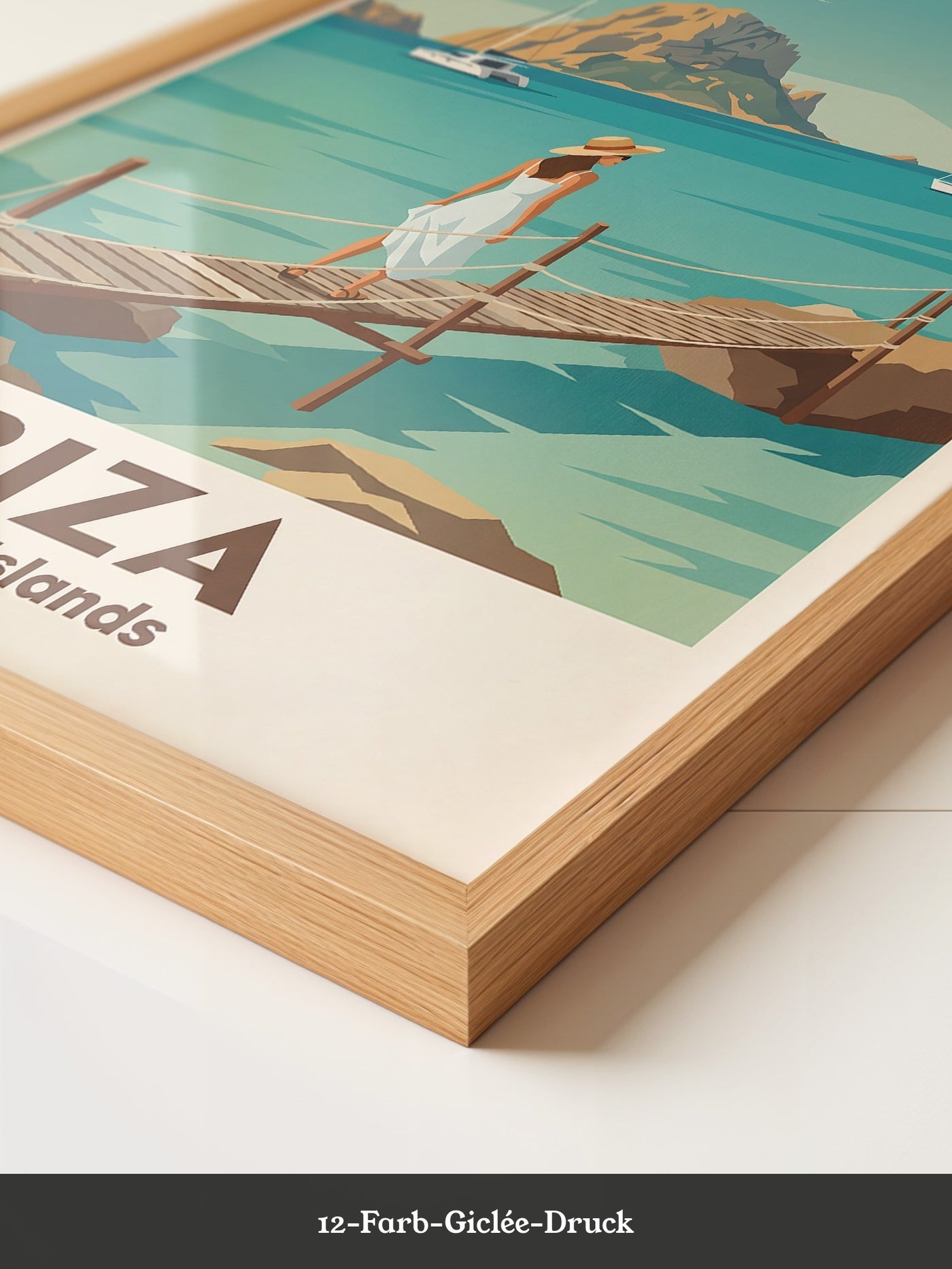 Ibiza Strand Sommerstil Retro