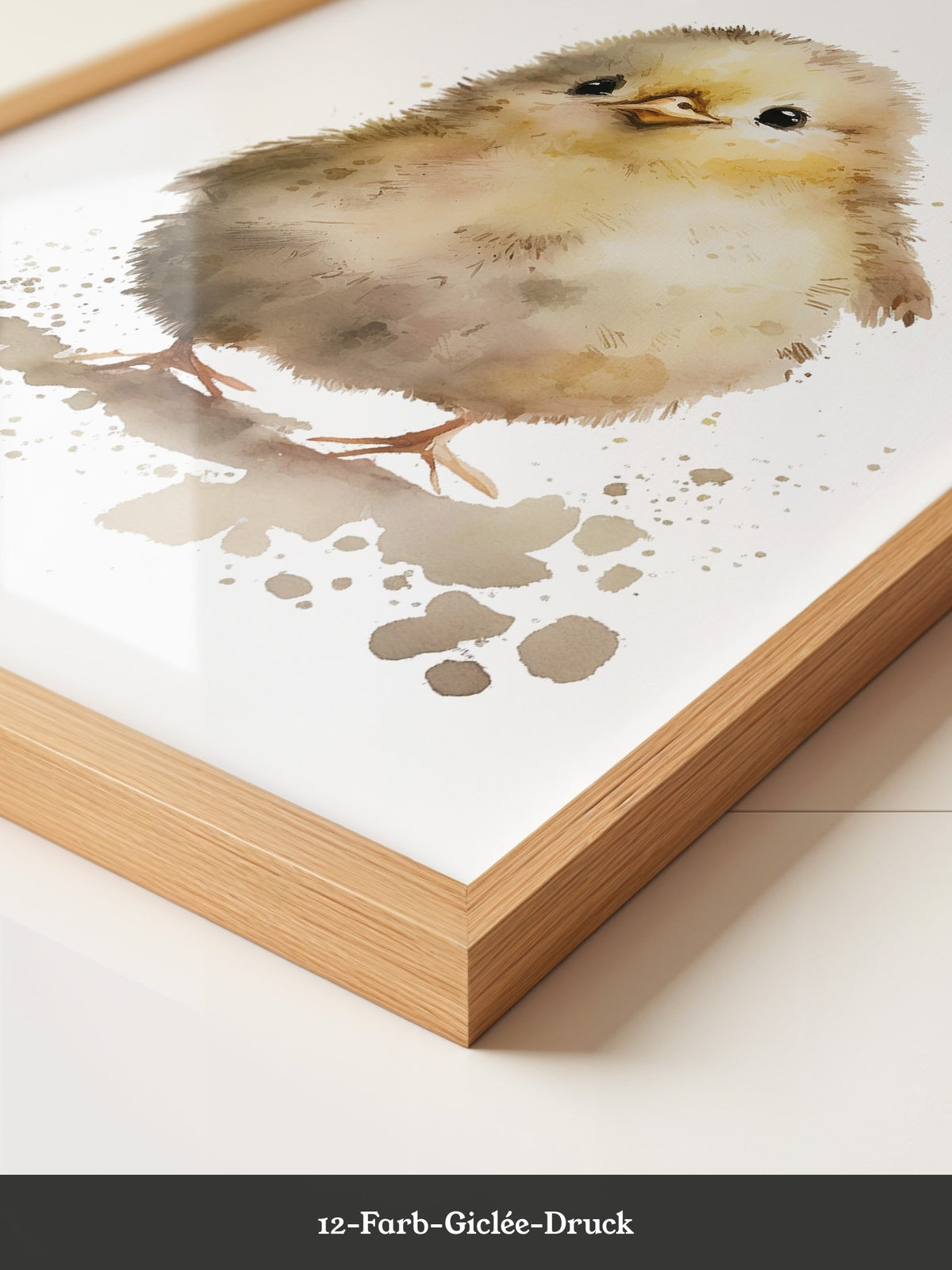 Küken Aquarell zart