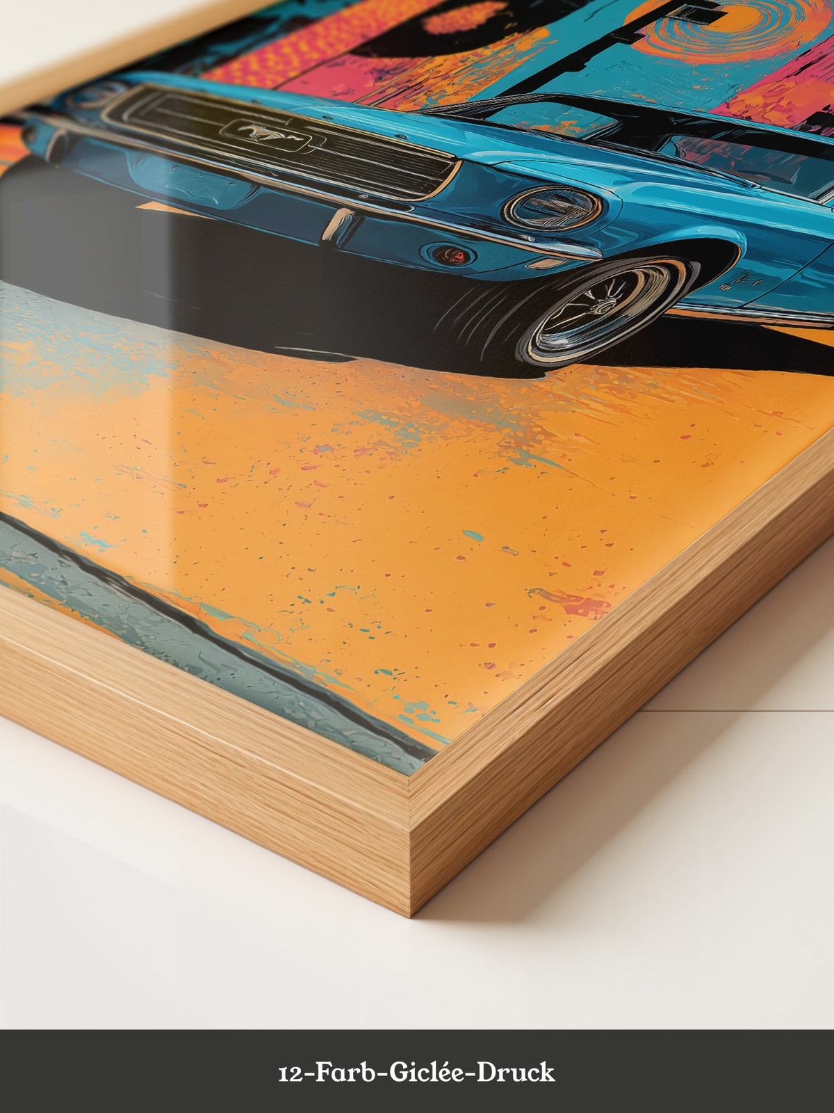 Auto Retro Graffiti Farbmix