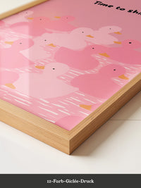 Enten Rosa Minimalistisch