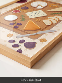 Provence Käseplatte Illustration