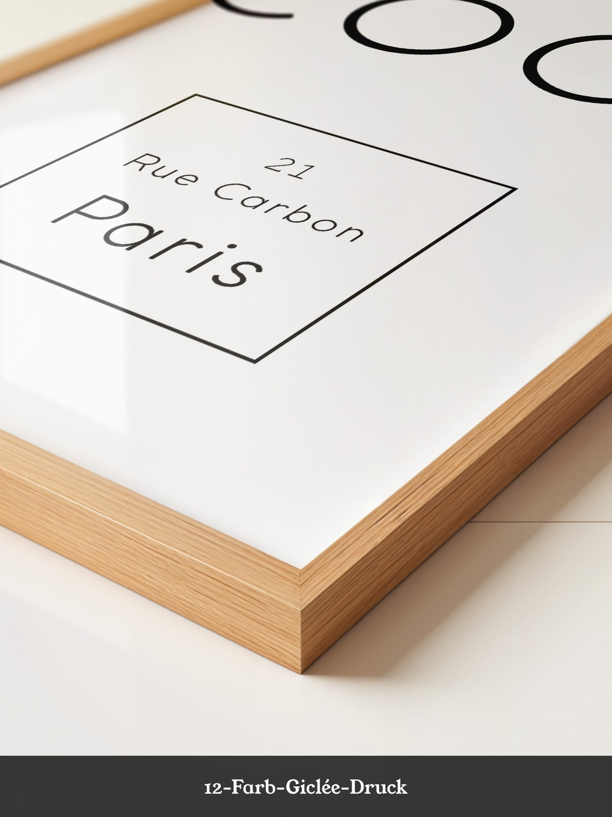 Coco minimalistisches Typografie Design