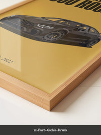 Brabus 900 Rocket Grafik schwarz