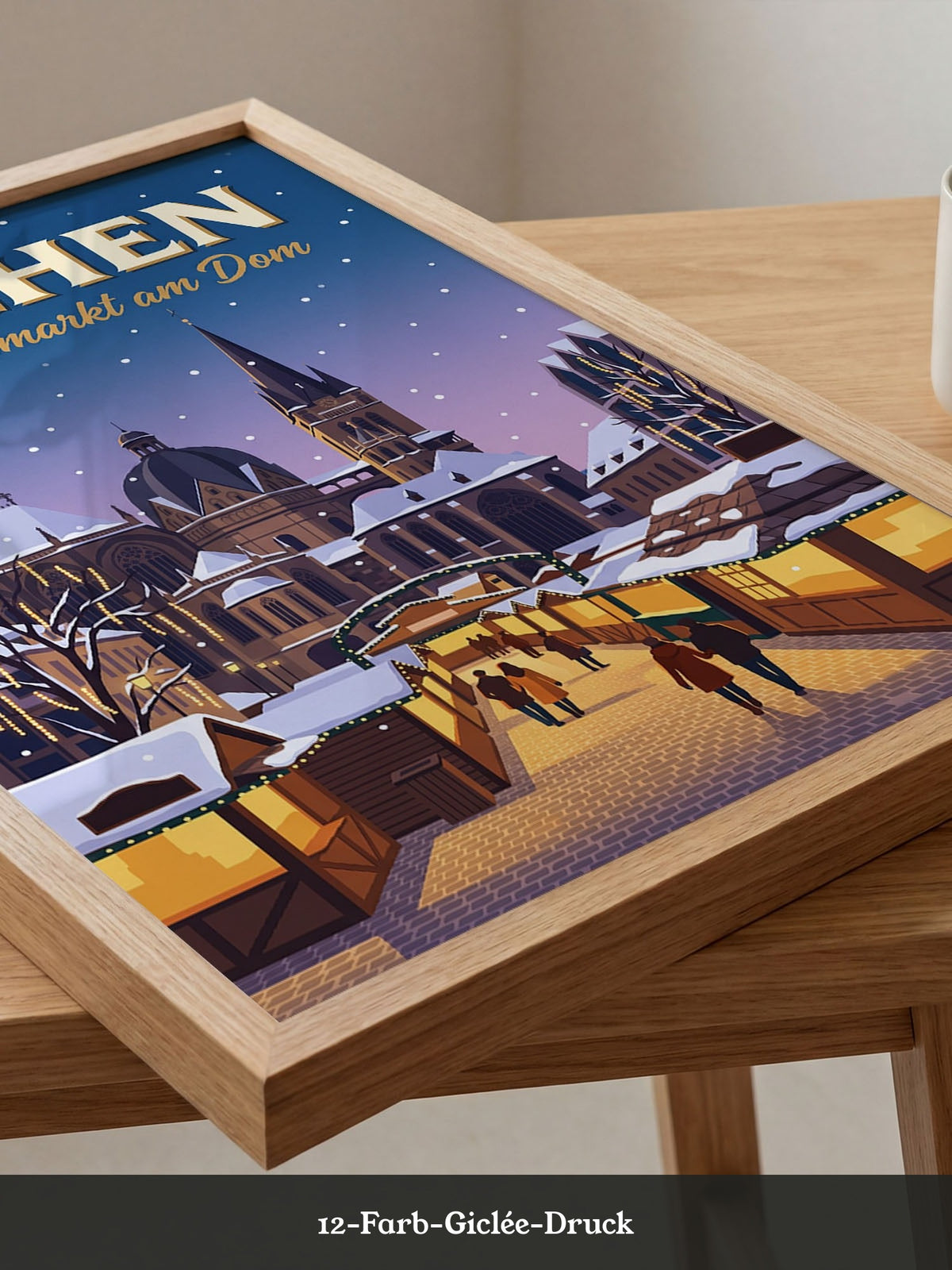 Aachen Weihnachtsmarkt Dom