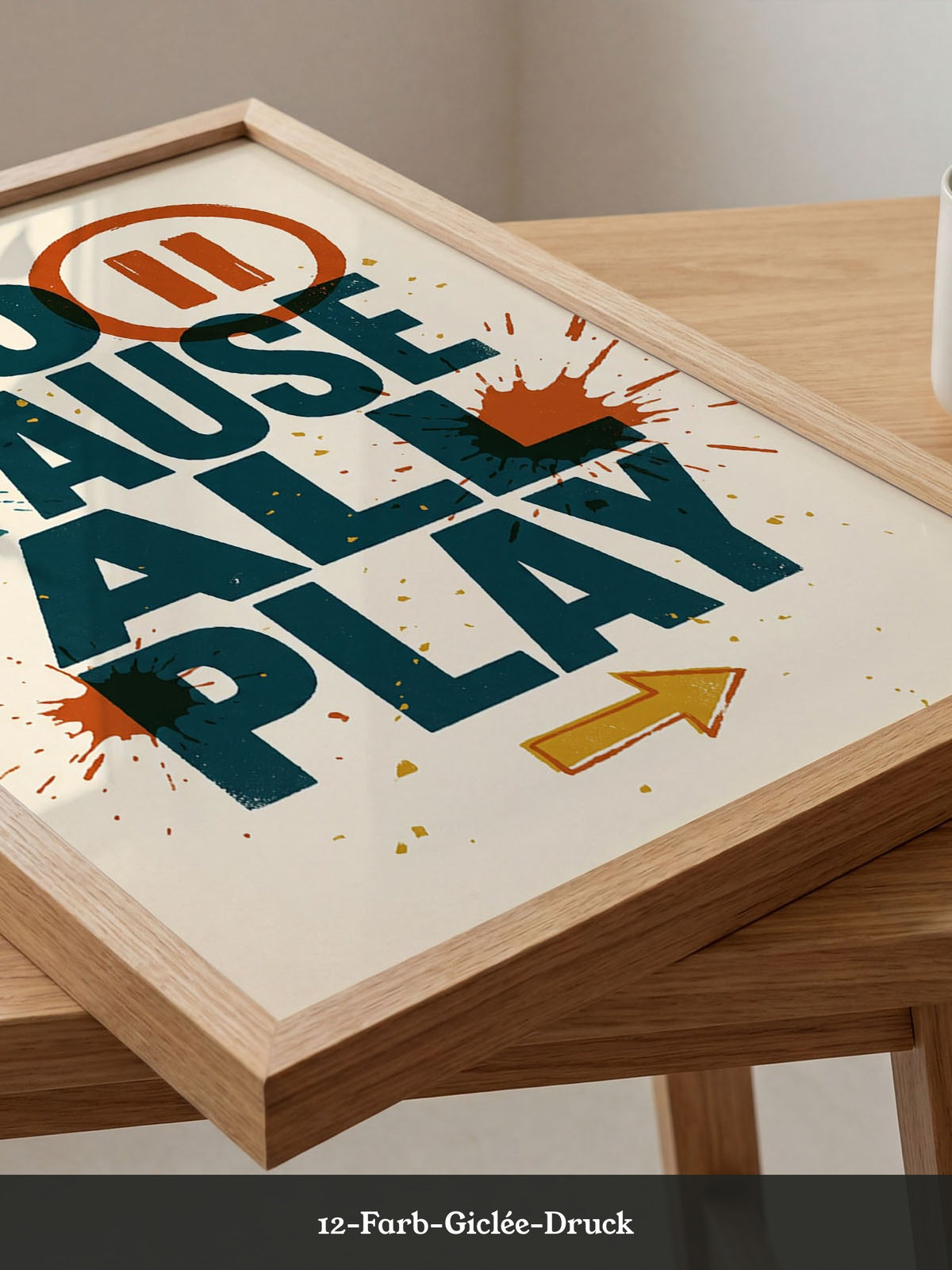 Pause Motivations Poster