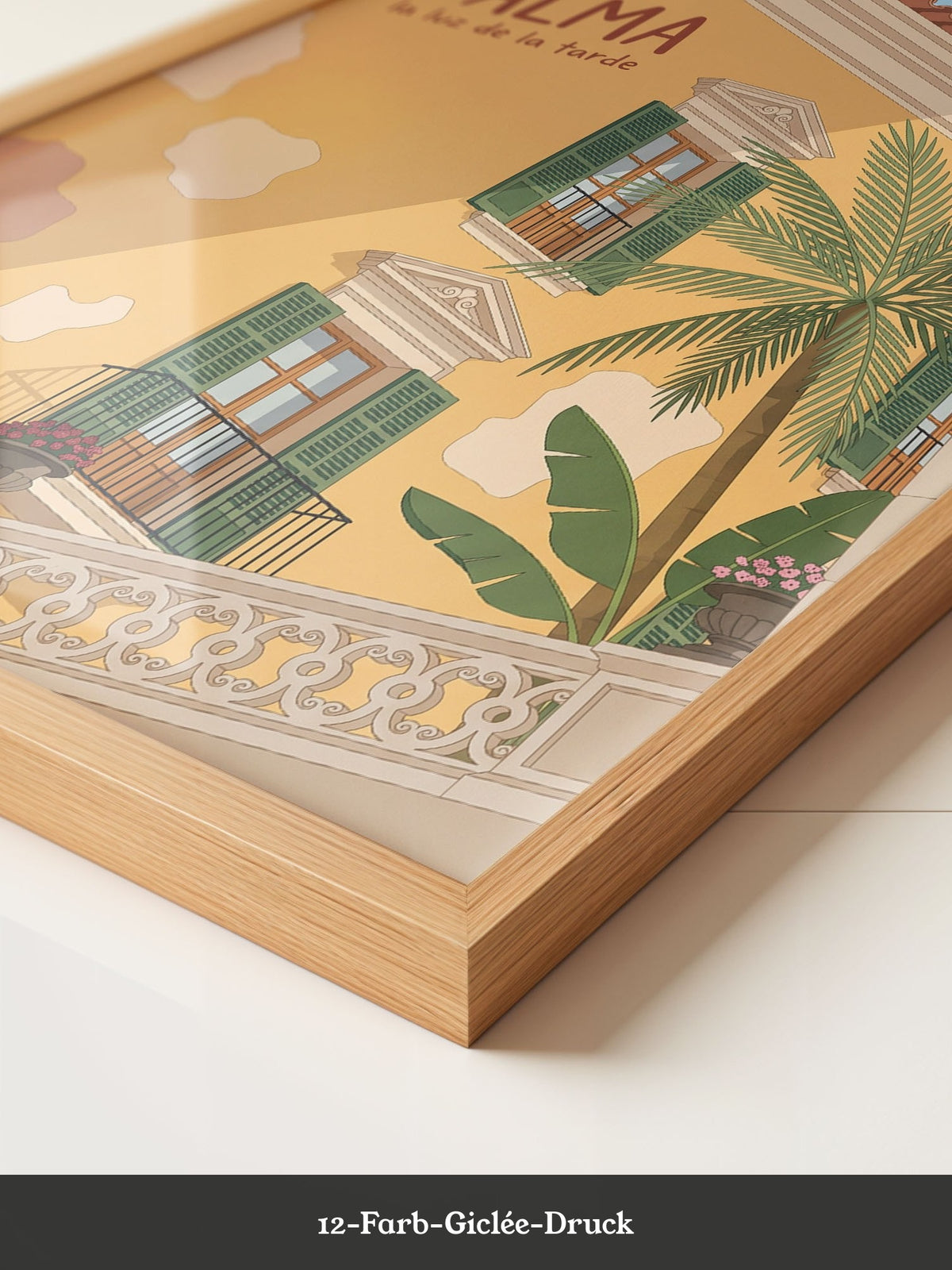 Palma Illustration Nachmittag