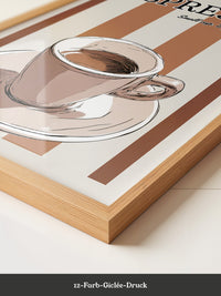 Espresso Tasse Retro Stil