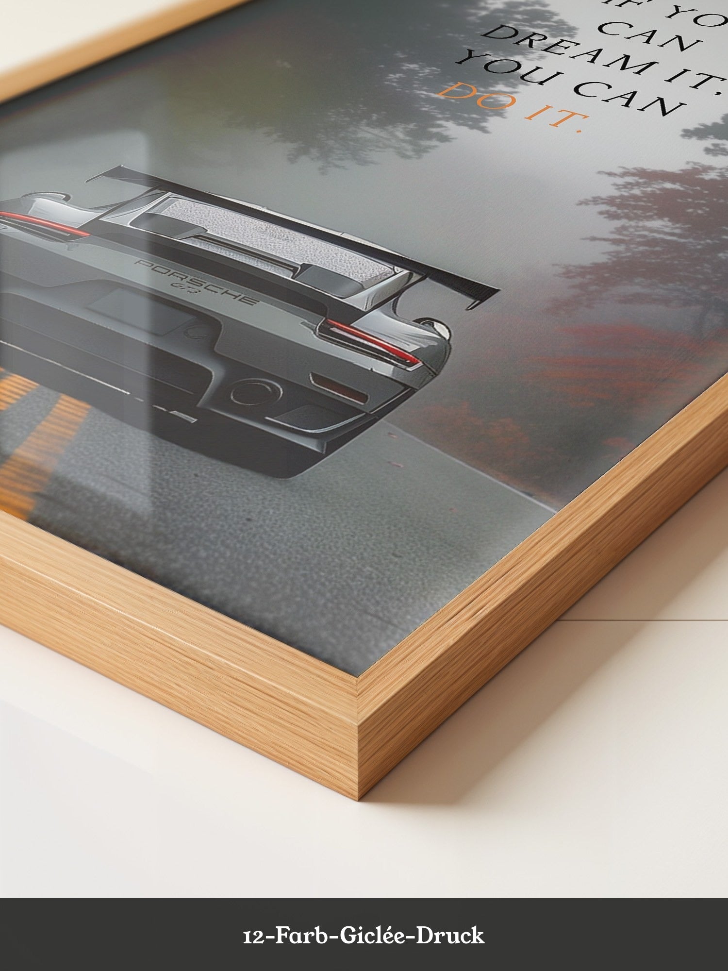 Porsche Nebel Fahrt