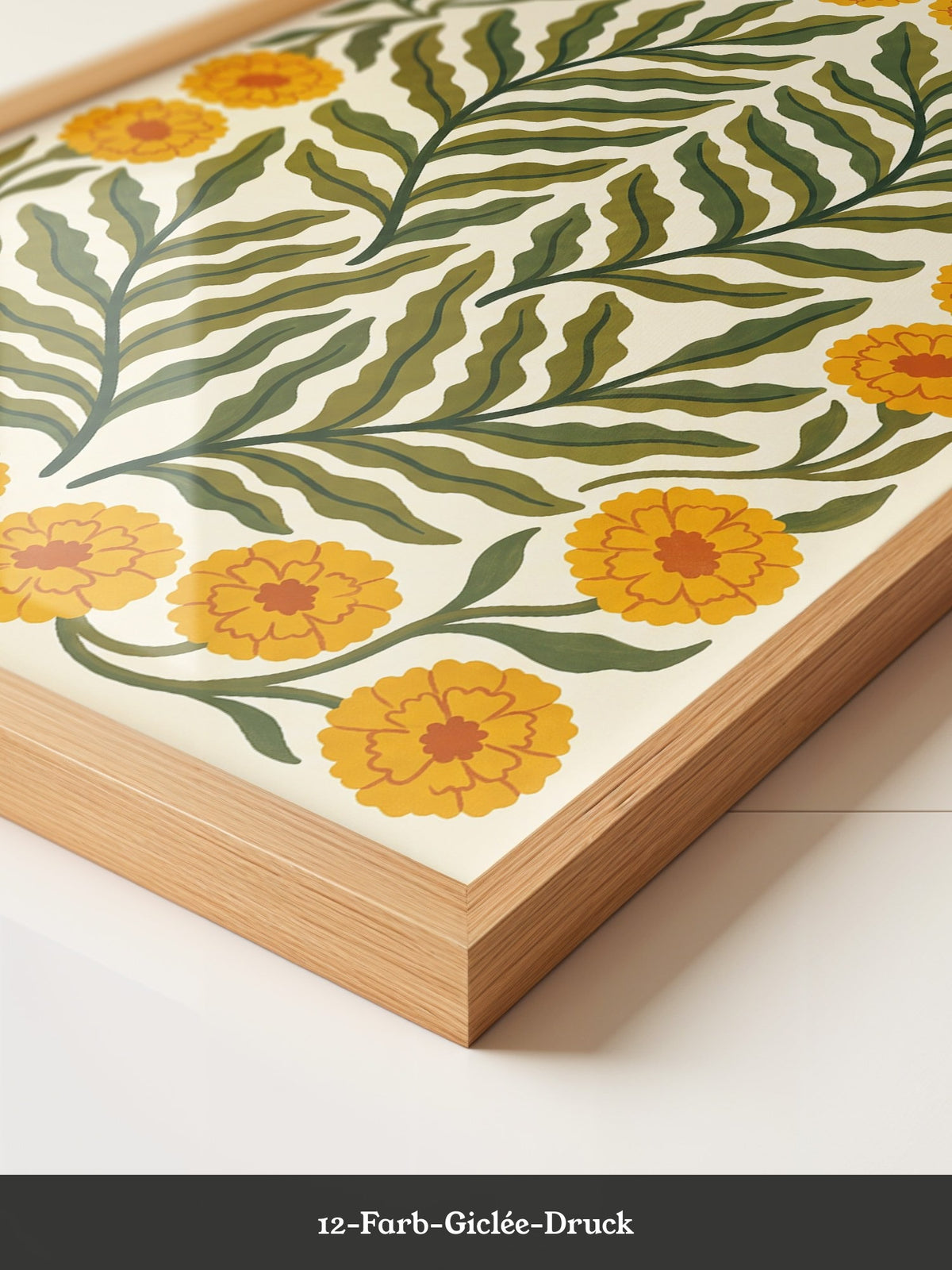 Marigold Blumen Gelb-Ornament