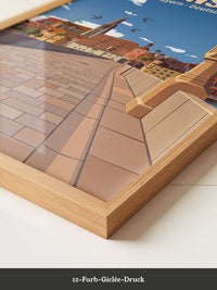 Regensburg Brücke Illustration
