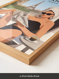 Paris Luxus Sonnenbrille Retro Stil
