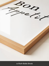 Bon Appetit Schriftzug elegant