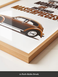 Käfer Seitenansicht Retro-Design