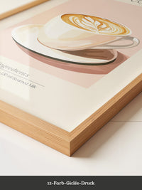 Cappuccino Tasse Retro-Stil