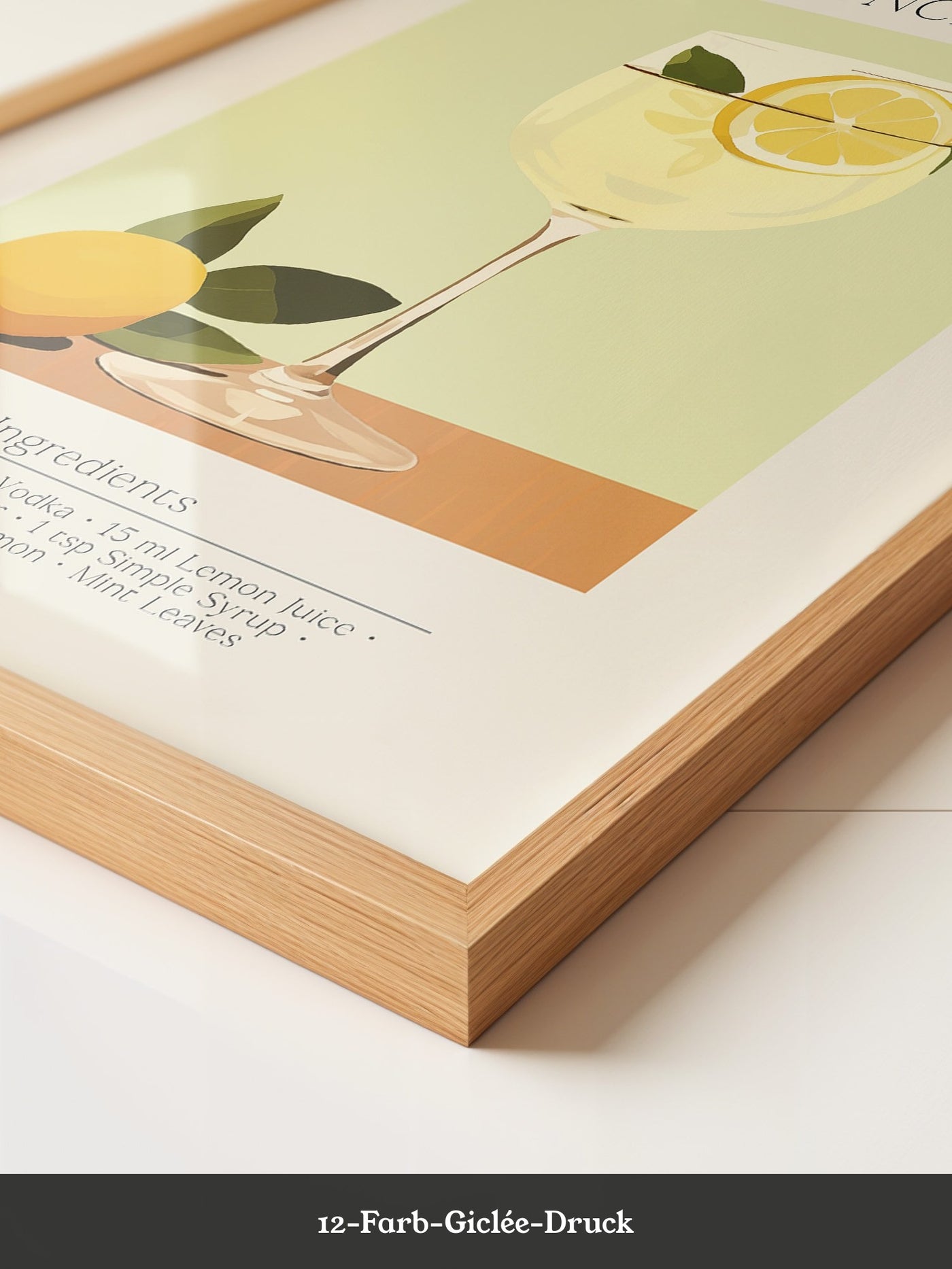 Limoncello Zitrone Pastell