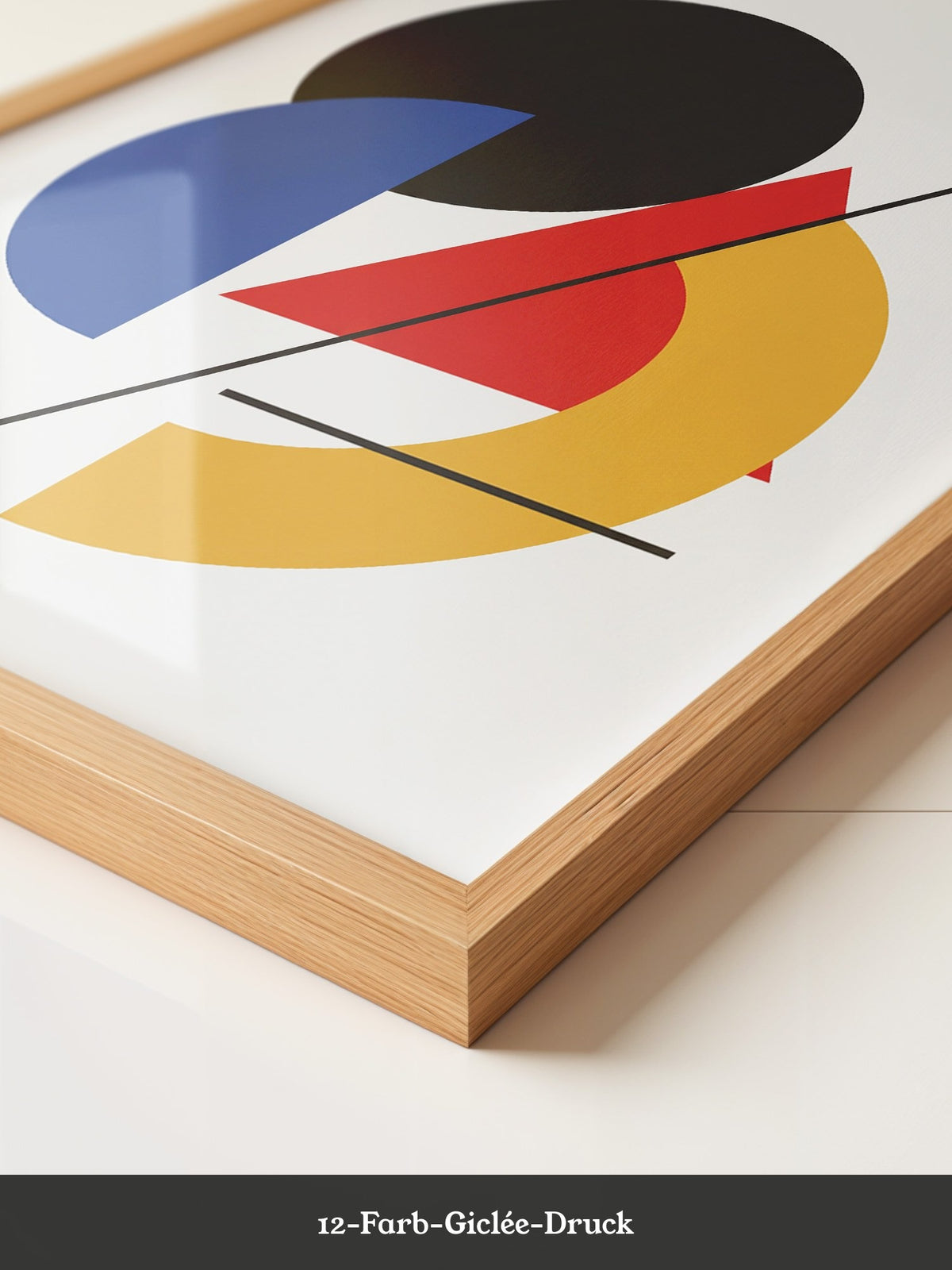 Abstrakte Formen bunte Geometrie
