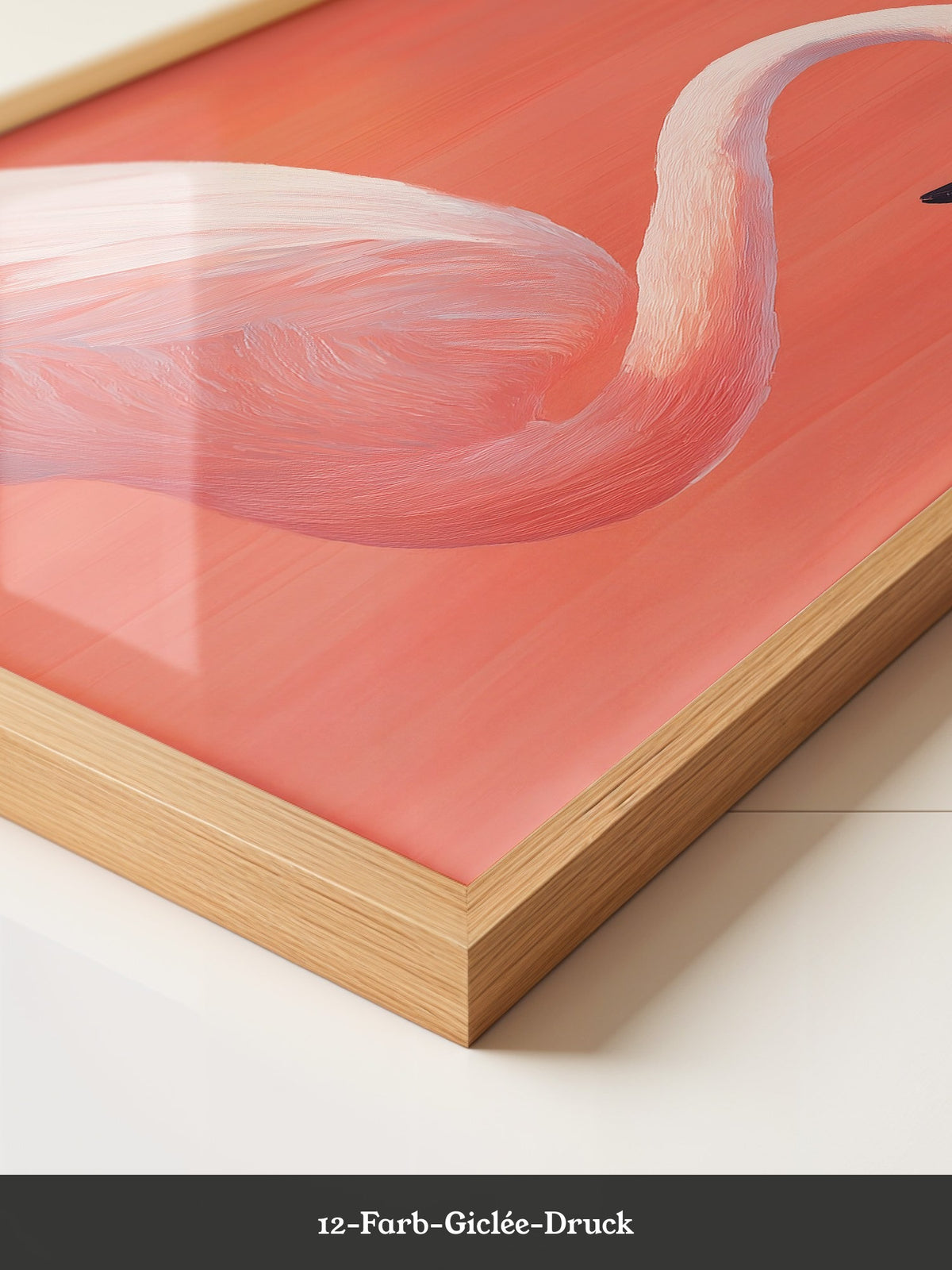 Flamingo Illustration rosa