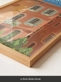 Roussillon Haus Illustration