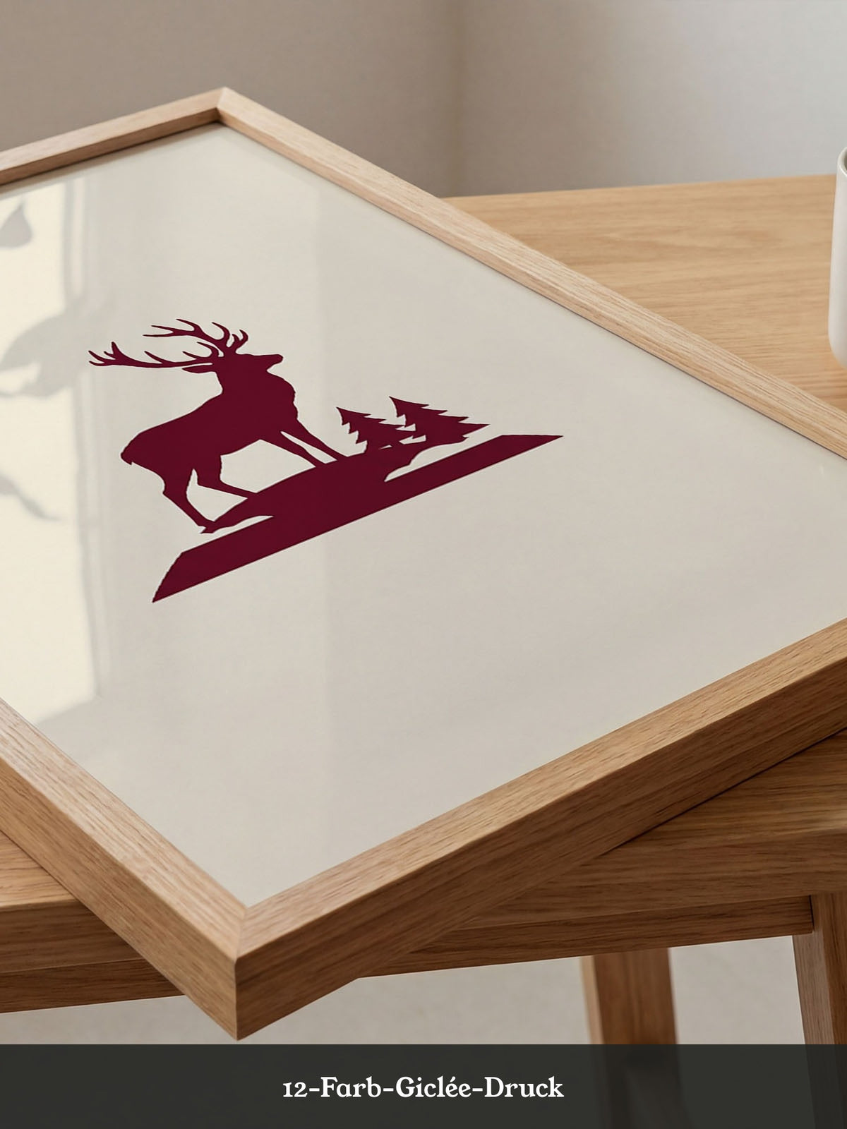 Hirsch Silhouette Natur