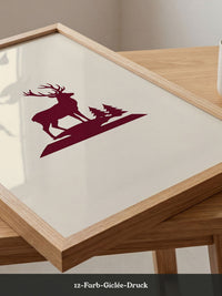 Hirsch Silhouette Natur