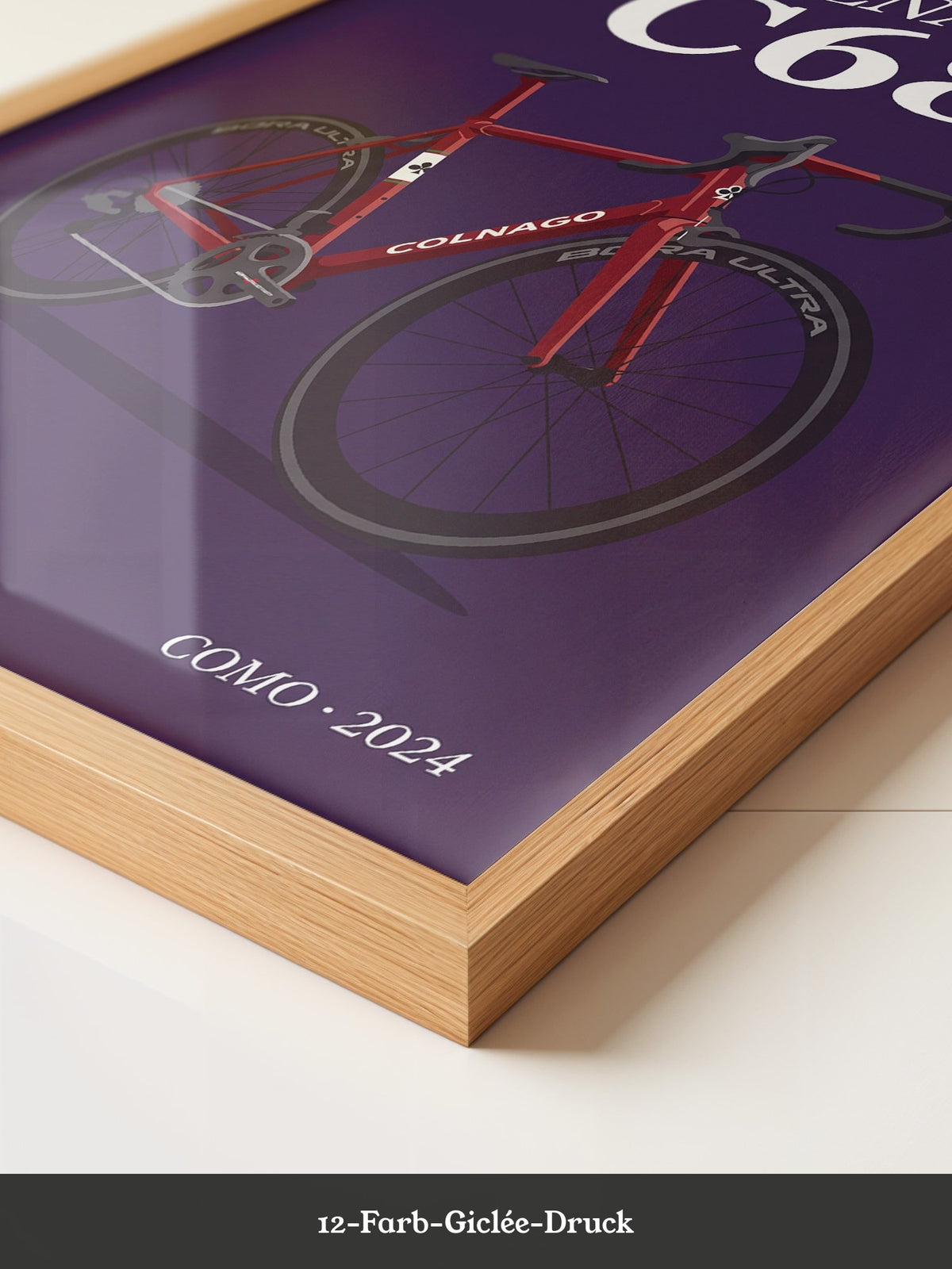 Rennrad Design Rot