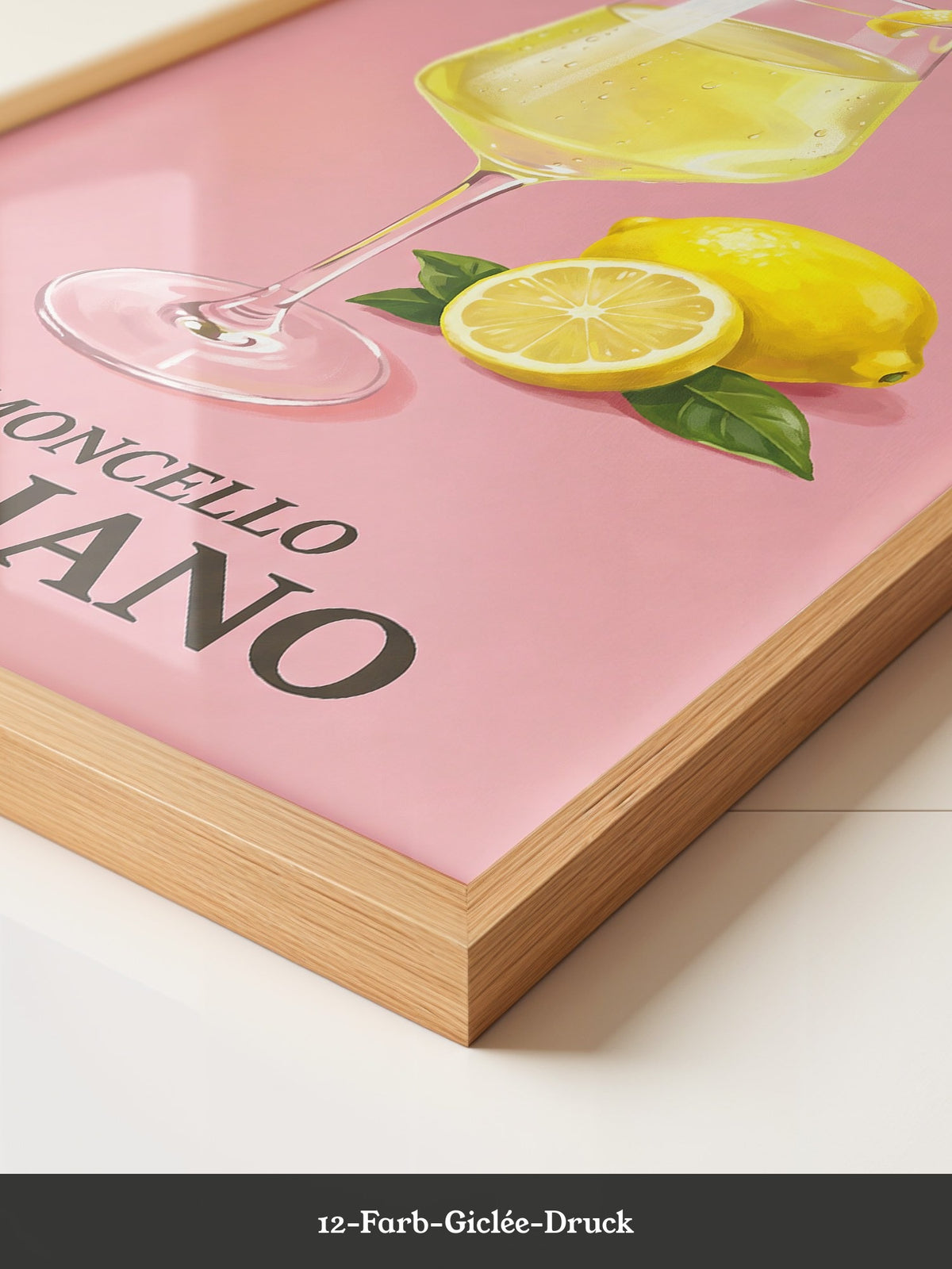 Limoncello Glas Gelb