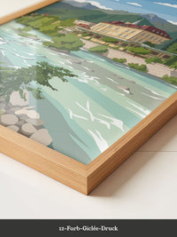Merano Illustration Architektur