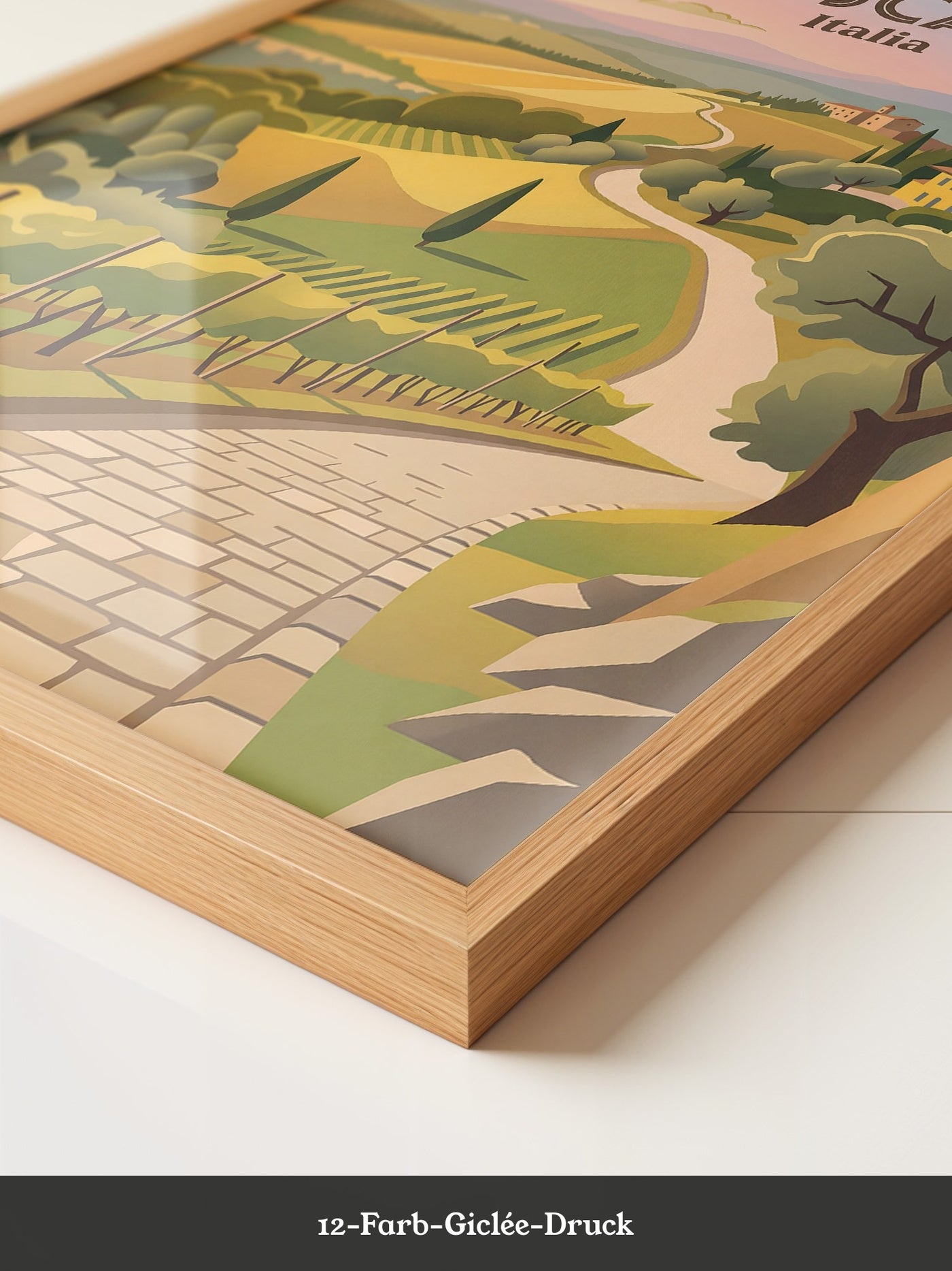 Toskana Landschaft Farbenspiel