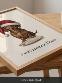 Dackel Weihnachtsfantasie